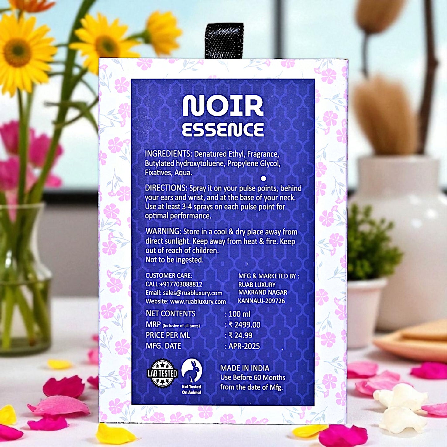 Noir Essence | Eau de Parfum | 100 ml