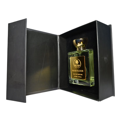 Ruab Elixir | Eau De Parfum 100ml | Woody, Spicy & Leathery Notes