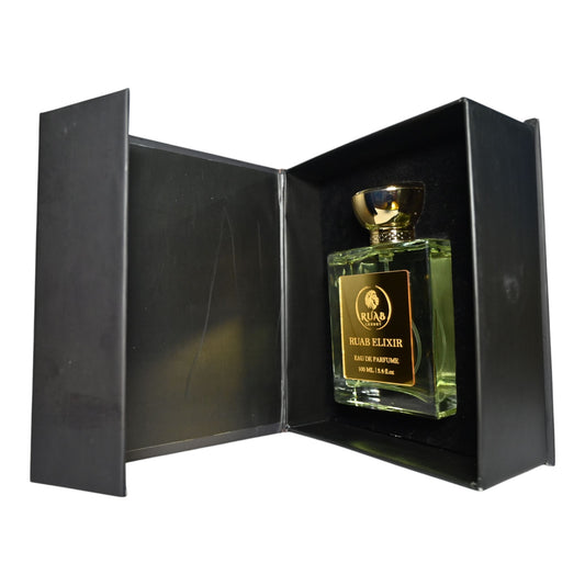 Ruab Elixir | Eau De Parfum 100ml | Woody, Spicy & Leathery Notes