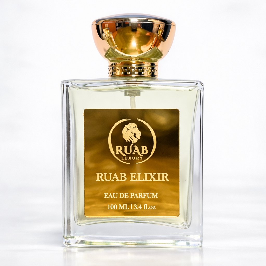 Ruab Elixir | Eau De Parfum 100ml | Woody, Spicy & Leathery Notes