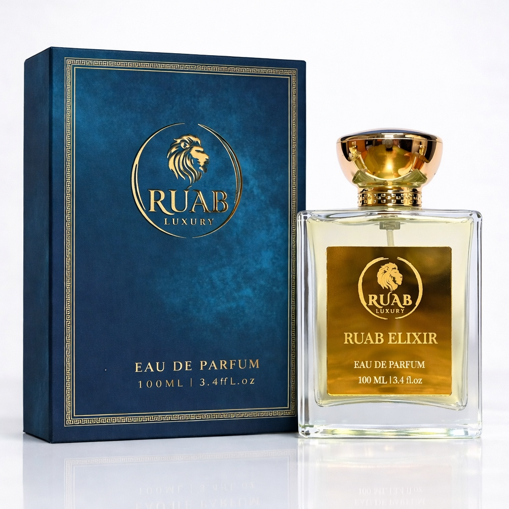 Ruab Elixir | Eau De Parfum 100ml | Woody, Spicy & Leathery Notes