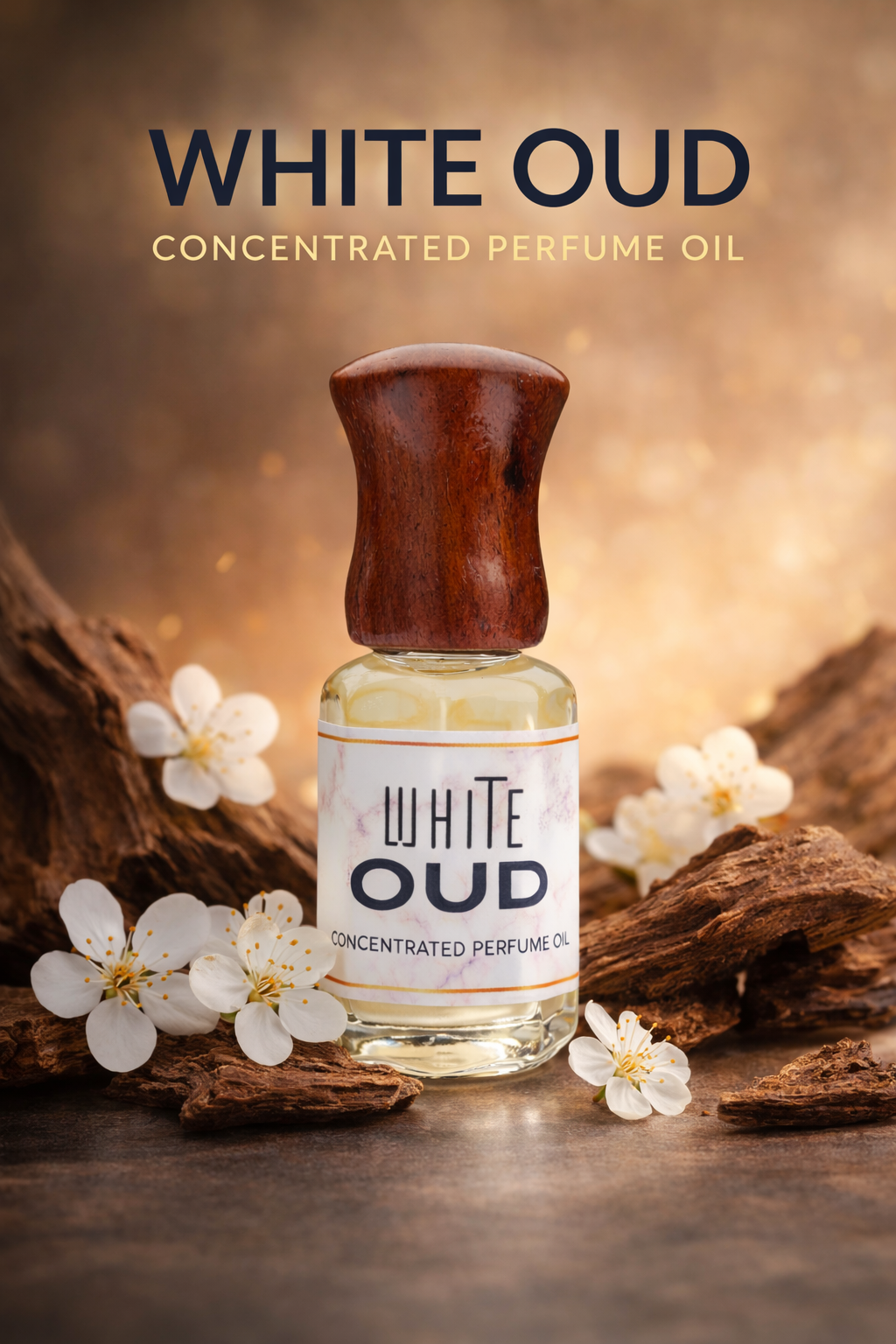 White Oud Attar | Handcrafted in Kannauj | Natural Indian Attar