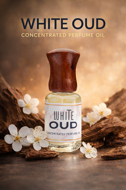 White Oud Attar | Handcrafted in Kannauj | Natural Indian Attar