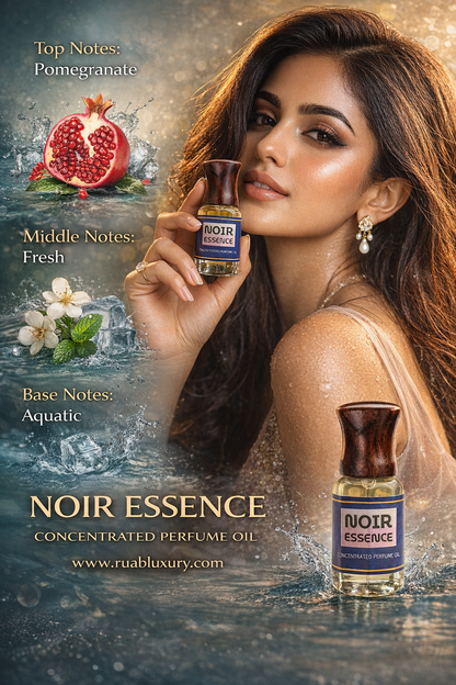 Noir Essence Attar | Handcrafted in Kannauj | Natural Indian Attar