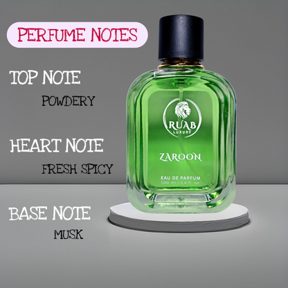 ZAROON | EAU DE PARFUM | 100 ML | PREMIUM LONG LASTING FRAGRANCE