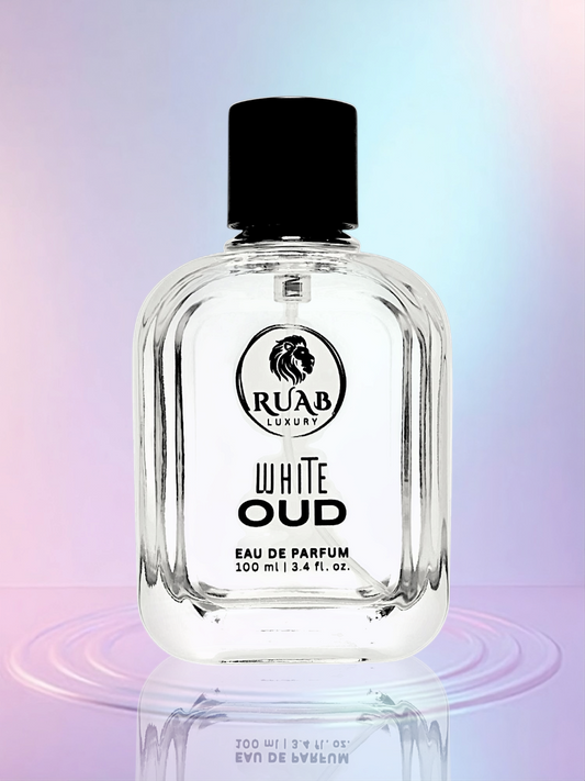 White Oud Perfume | Luxury Unisex Fragrance | Long Lasting | Premium Oud & Amber Notes | 100ml – RUAB LUXURY