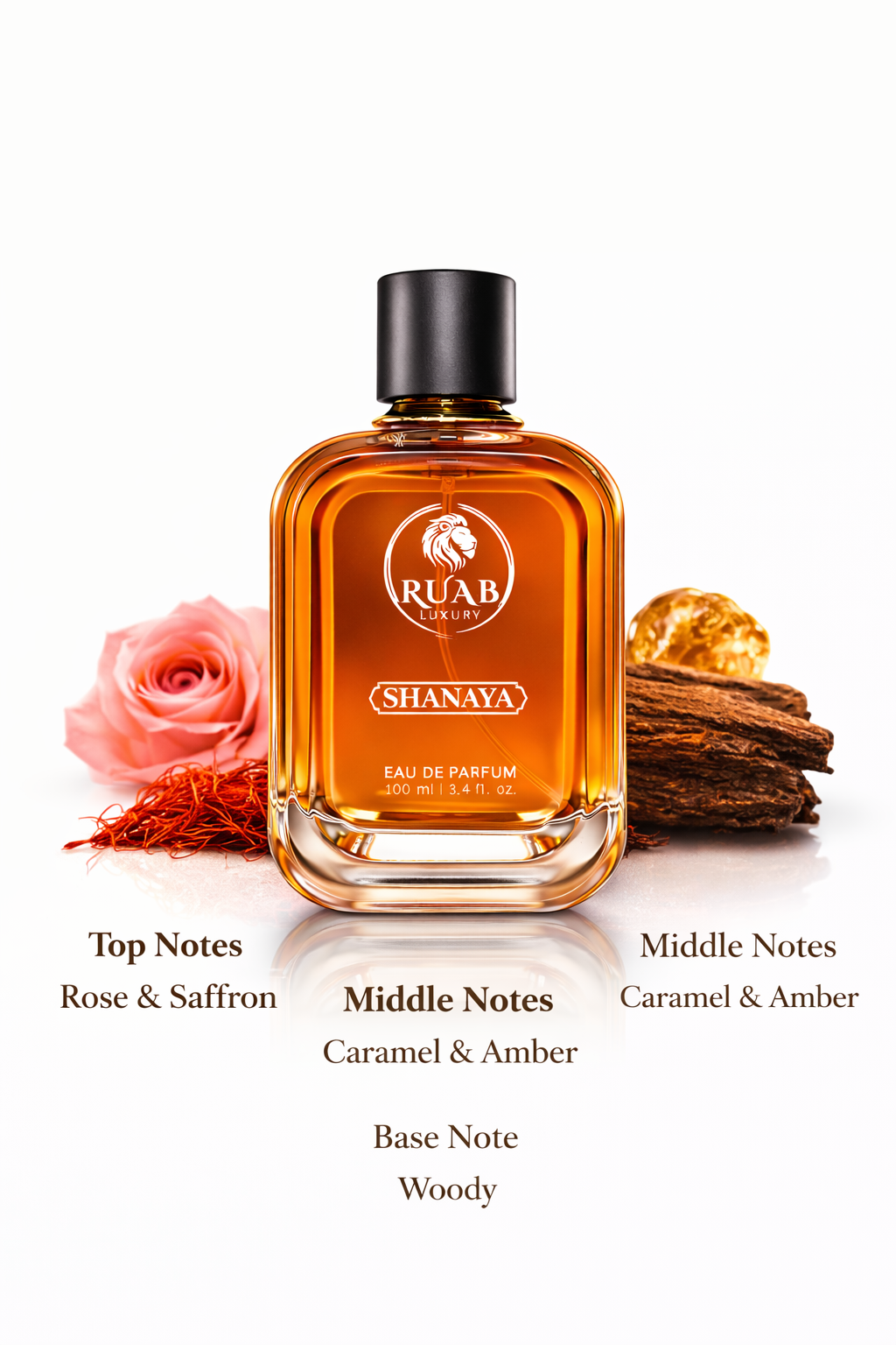 Shanaya | Eau De Parfum – 100 ml | Premium Long Lasting Unisex Perfume