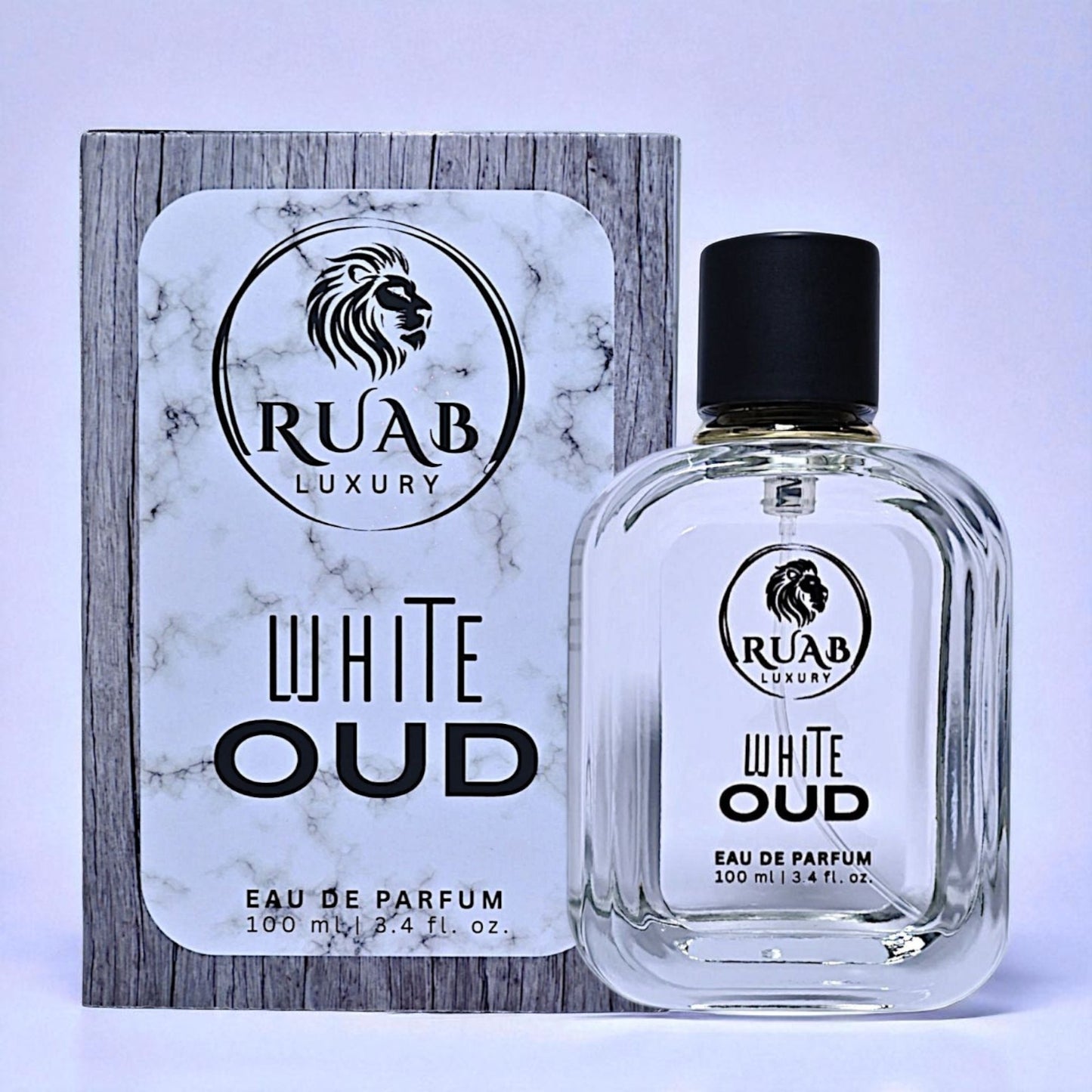 White Oud Perfume | Luxury Unisex Fragrance | Long Lasting | Premium Oud & Amber Notes | 100ml – RUAB LUXURY